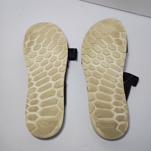 Chaco Lowdown Slides Womens Size 10 Black Adjustable Strap Beach Trail Sandals - Picture 4 of 10